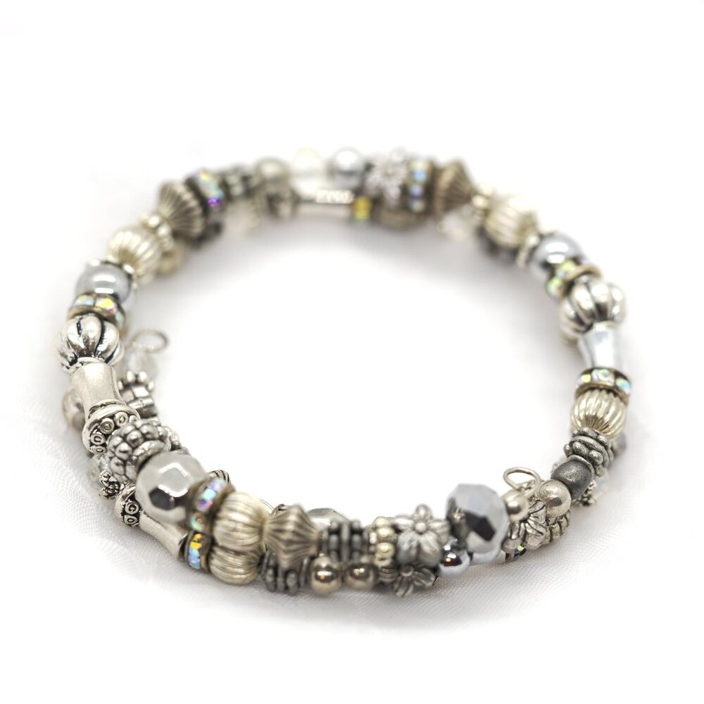 Silver Wrap Bracelet